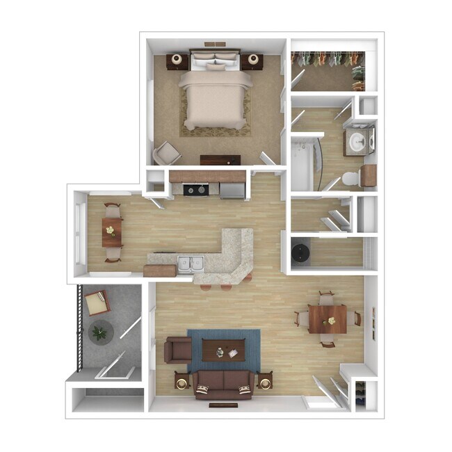 Unit 733 733 floor plan
