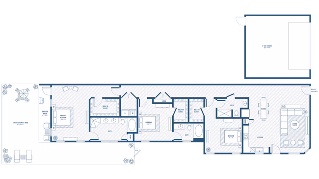 Unit 19-1105B 19-1105B floor plan
