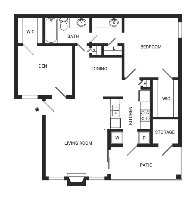 Chelsea 1710 floor plan