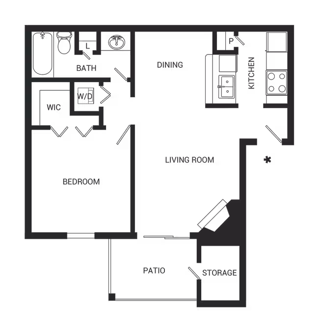 Unit 1905 1905 floor plan