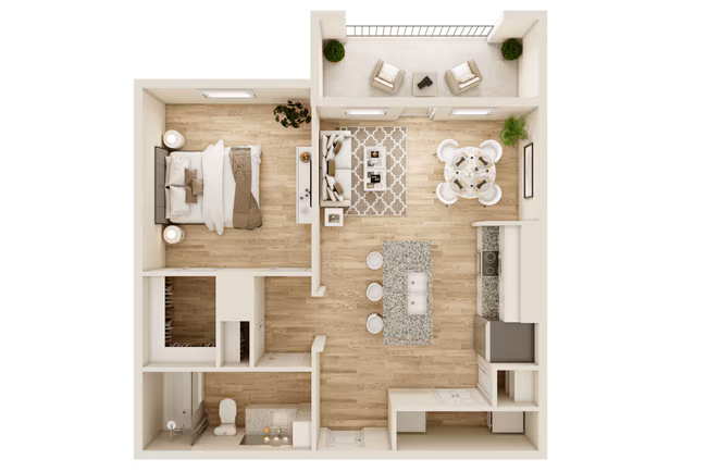 Unit 1212 1319 floor plan