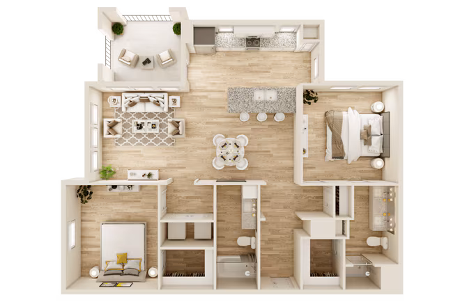Unit 2101 10302 floor plan