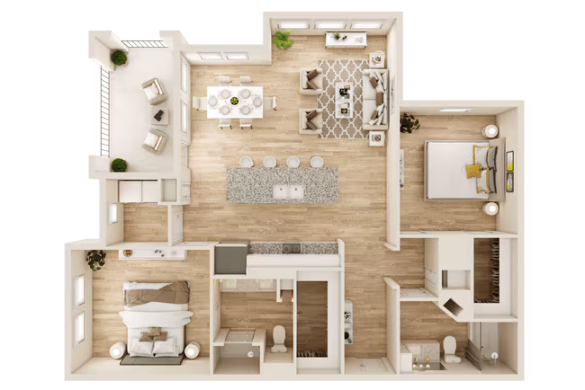Unit 3202 3102 floor plan