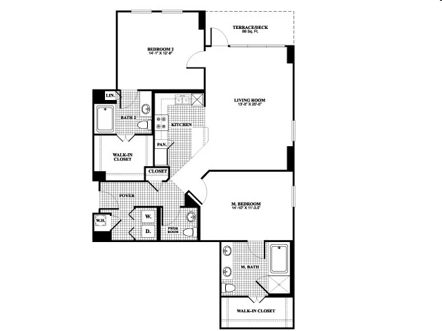 Unit 402 402 floor plan