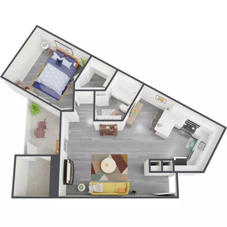 A1 0412 floor plan
