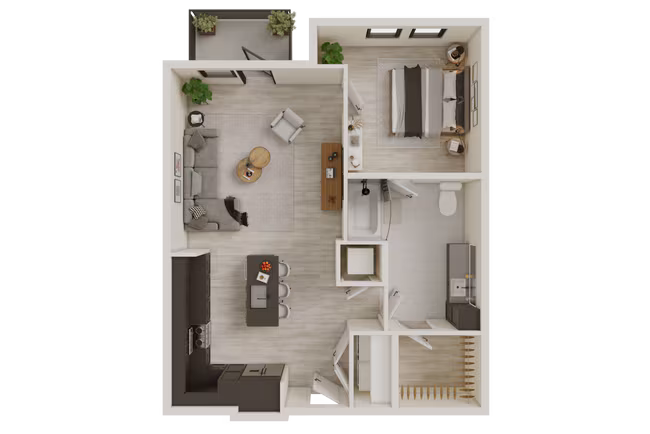 Metro 1008 floor plan