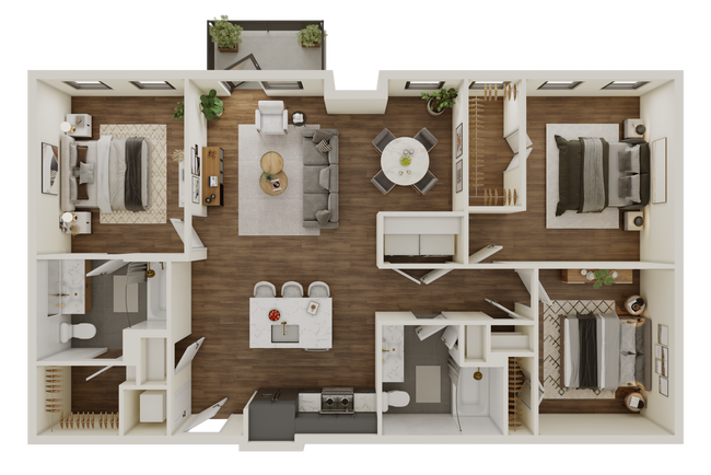 Oak 2076 floor plan
