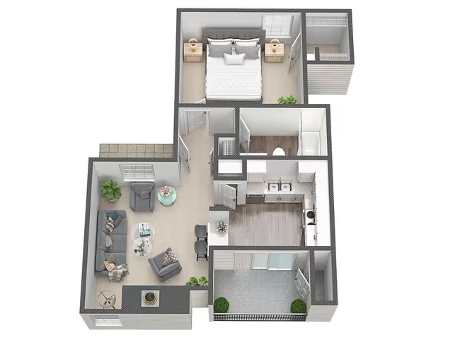 A 1507 floor plan