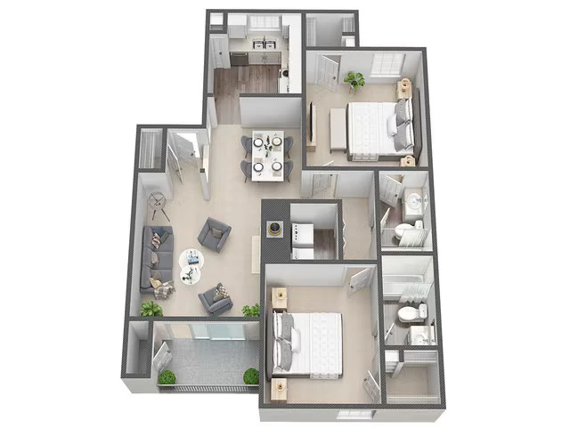 B2 4105 floor plan