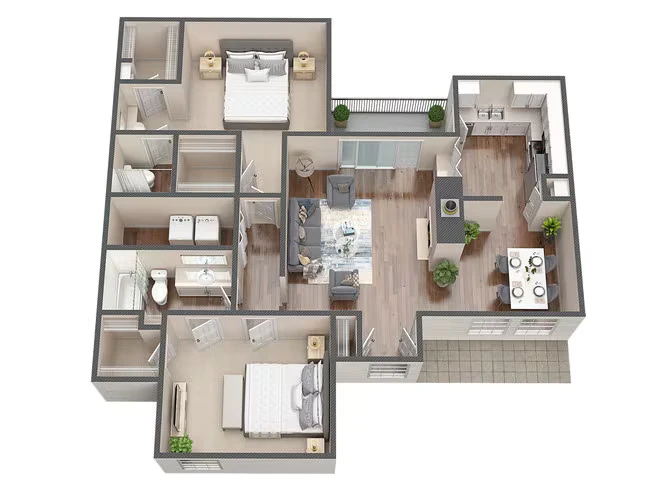 B3 4902 floor plan