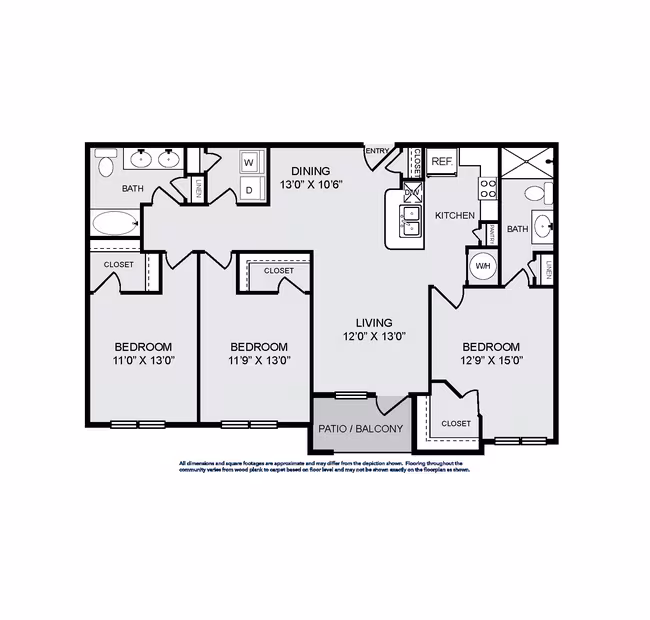 Unit 7304 7304 floor plan