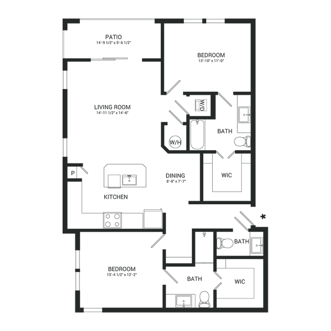 Ginger 12-1231 floor plan