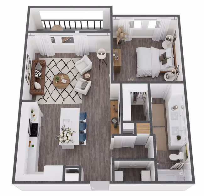 Unit 2112 2112 floor plan