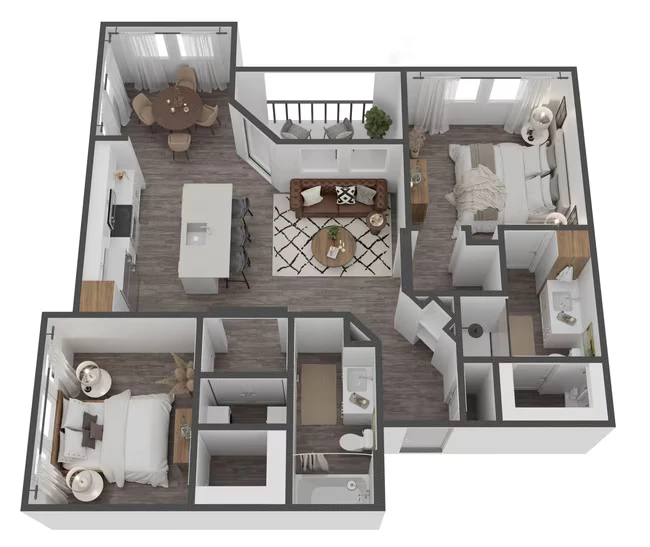 B2 2127 floor plan