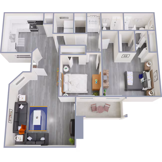 Unit 2008 2008 floor plan
