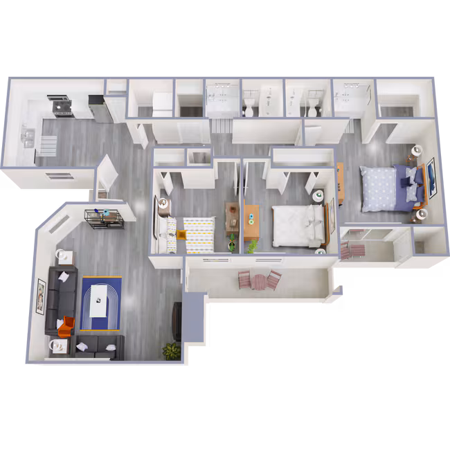 Unit 2708 2708 floor plan