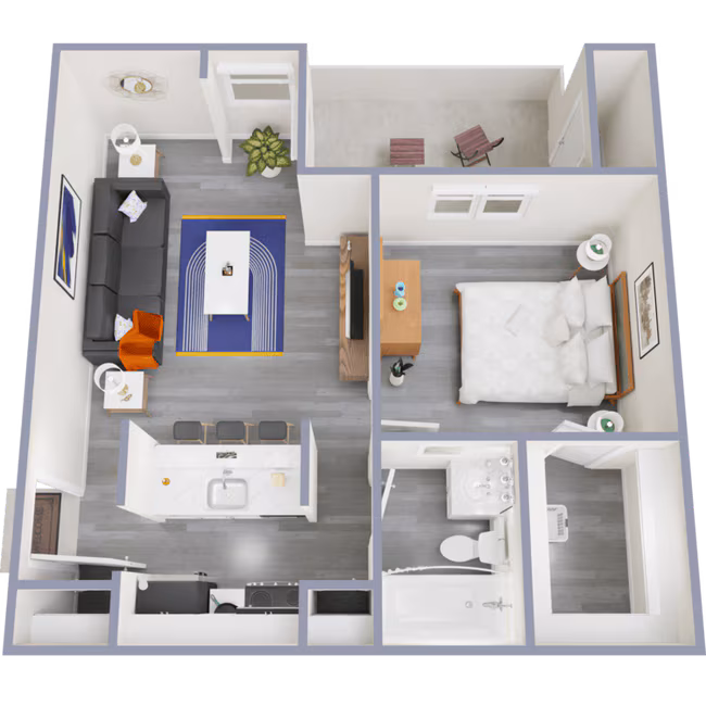 A2 floor plan