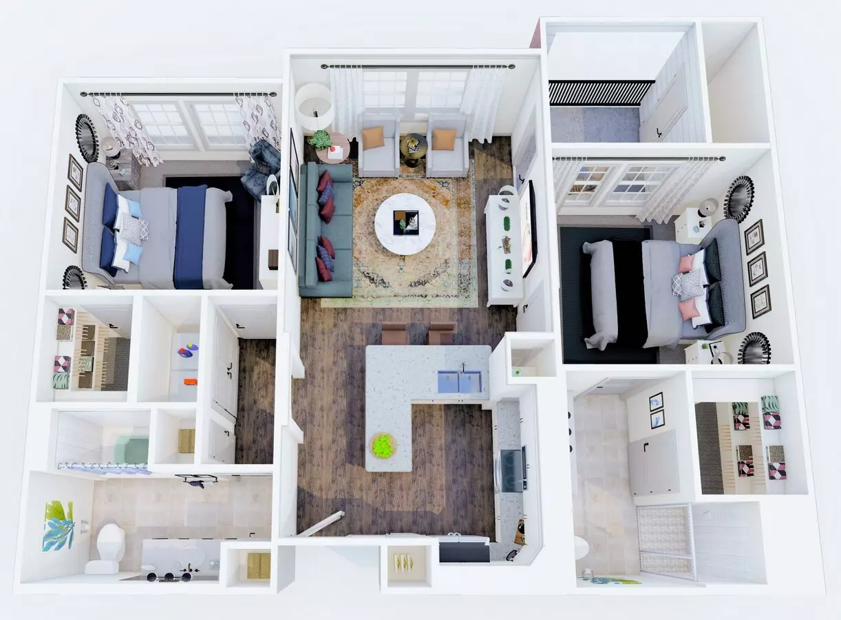 B3 80 1-1245 floor plan