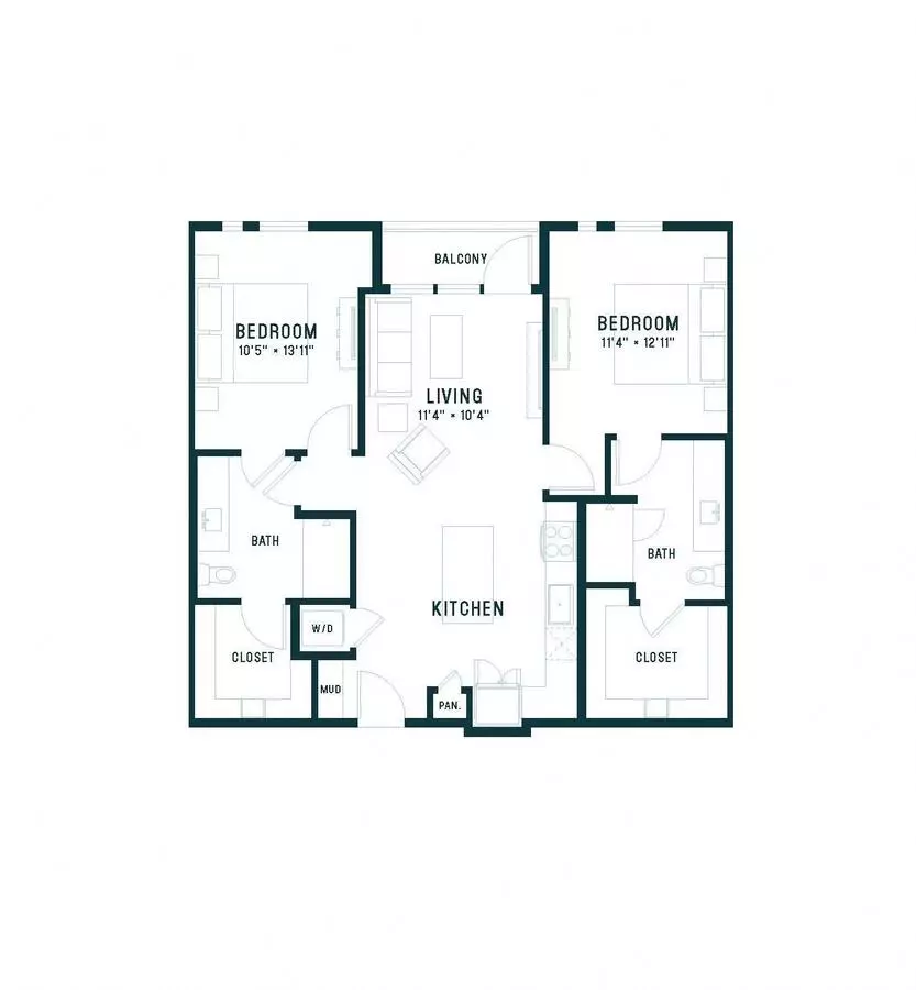 Unit 240 240 floor plan