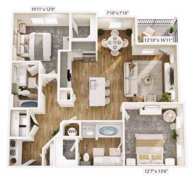 Unit 4335 4335 floor plan