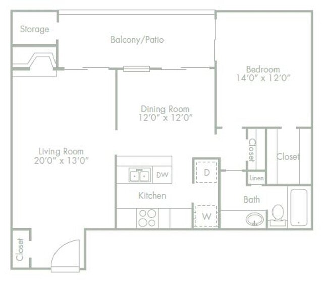 A4 2107 floor plan