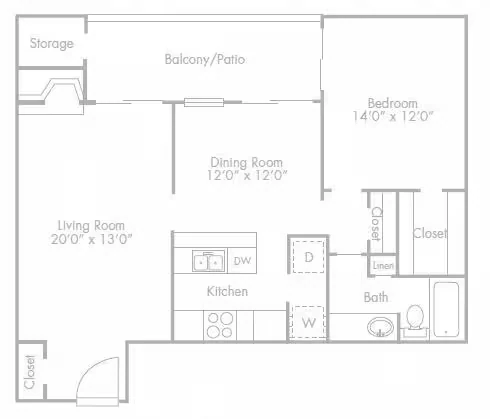 A4 1039 floor plan