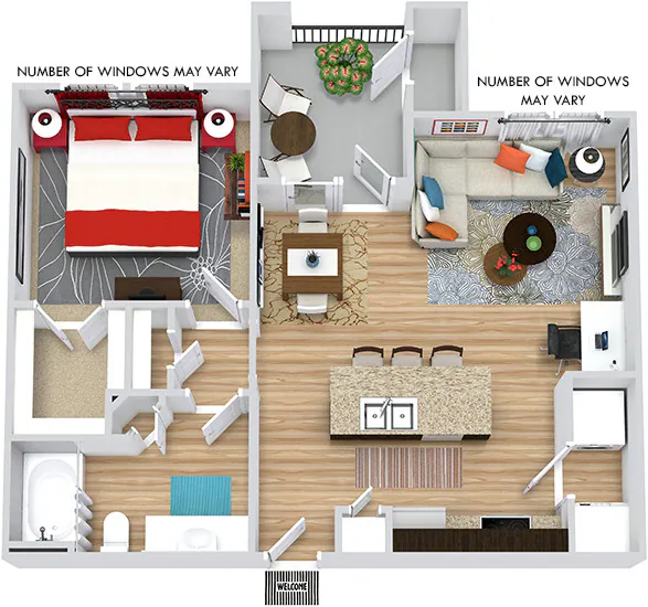 Blanco 1224 floor plan
