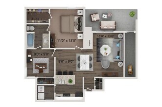 B1 40-4007 floor plan