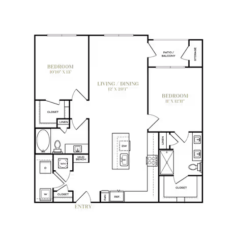 Unit 241 245 floor plan