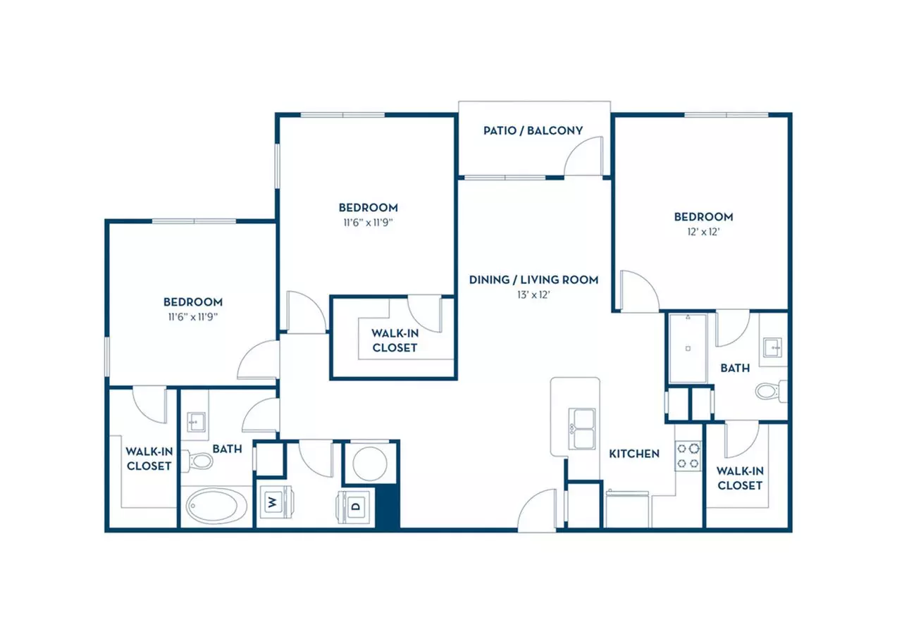 C1 4-4428 floor plan
