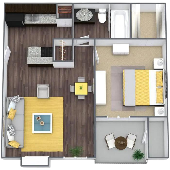Unit 1211 1211 floor plan