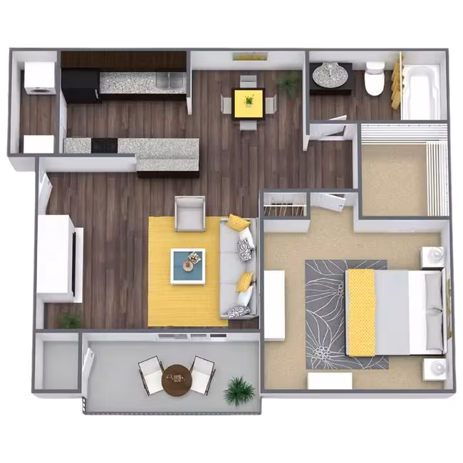 Unit 1121 1121 floor plan