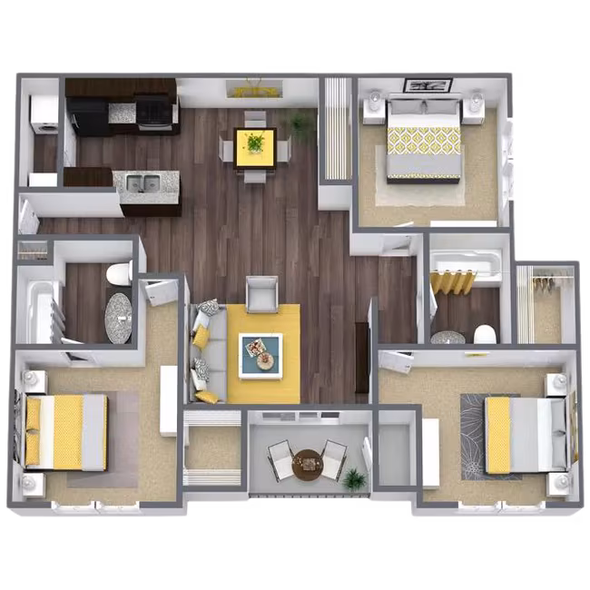 C1 1420 floor plan
