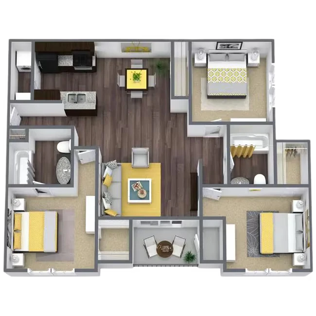 C1 1523 floor plan