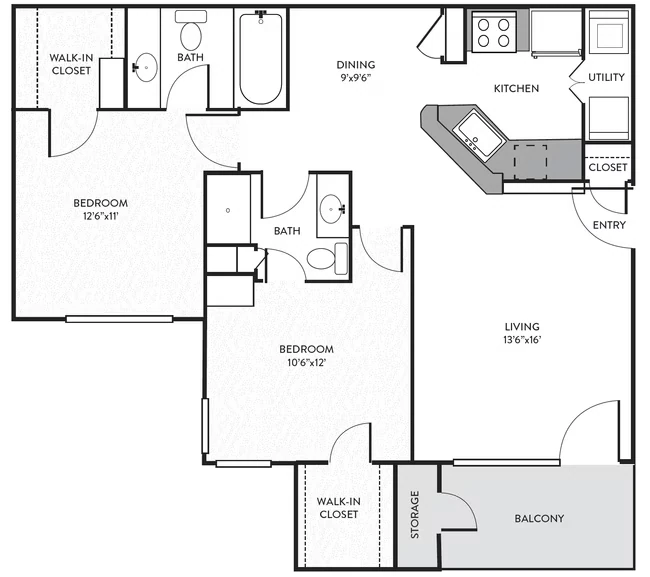 B2-Modern 29302 floor plan