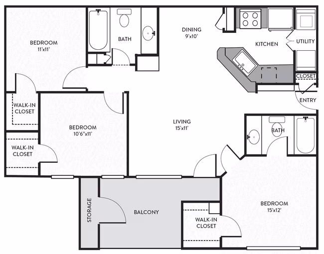 C1-Modern 13303 floor plan