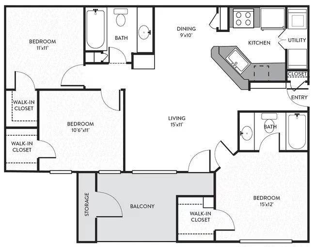 C1-Modern 25204 floor plan