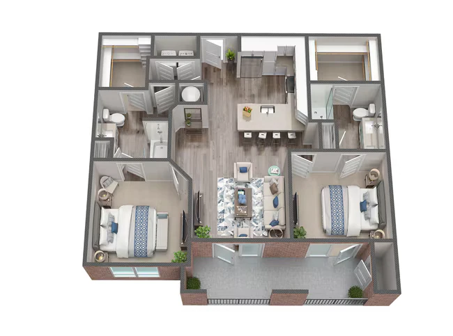 B2 3205 floor plan