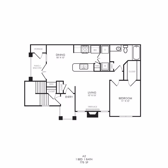 A2 1712 floor plan