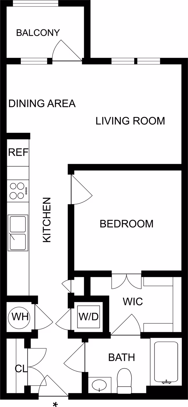 Unit 16303 16303 floor plan