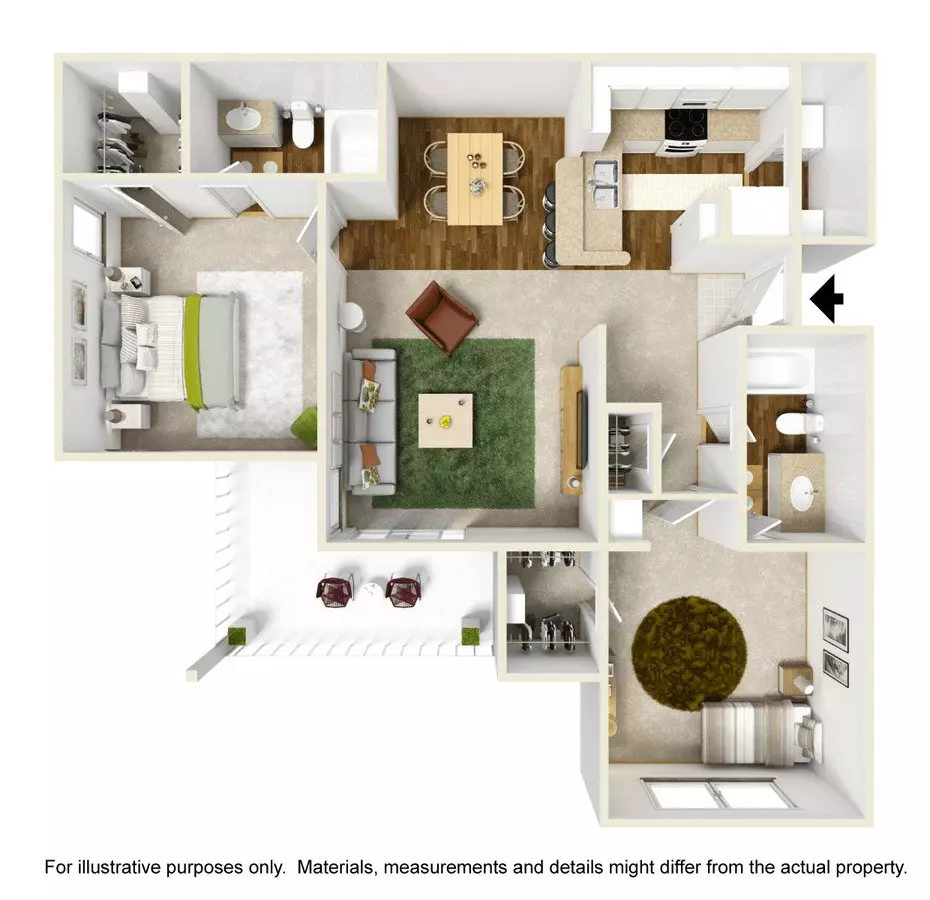 Unit 2120 2120 floor plan