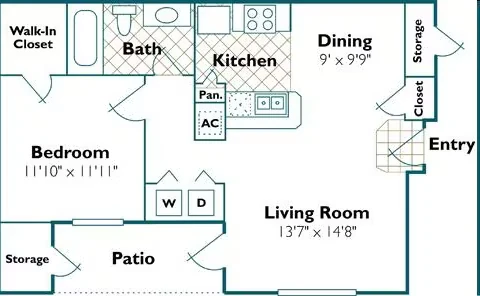 A1 6306 floor plan