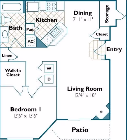 A2 12104 floor plan