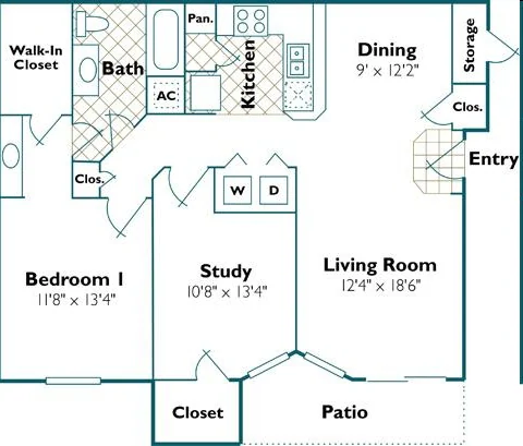Unit 2307 2307 floor plan