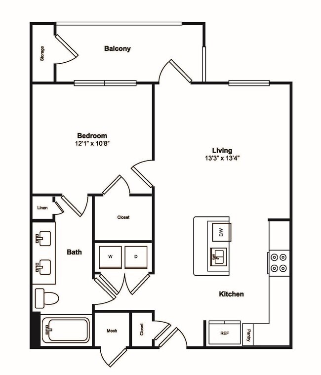 A3 12203 floor plan