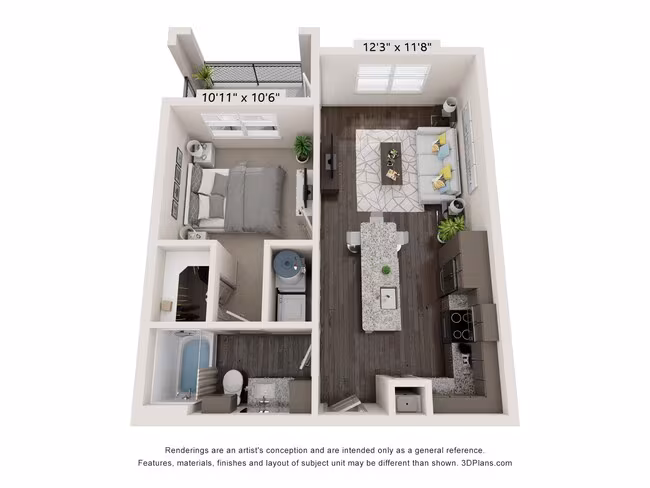 Unit 1113 1113 floor plan