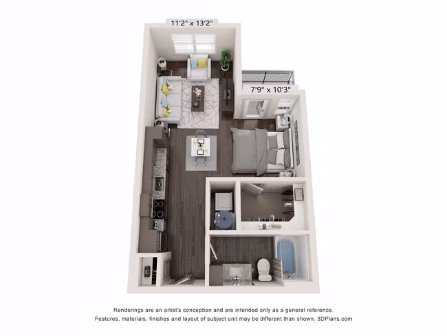 Unit 6216 6216 floor plan