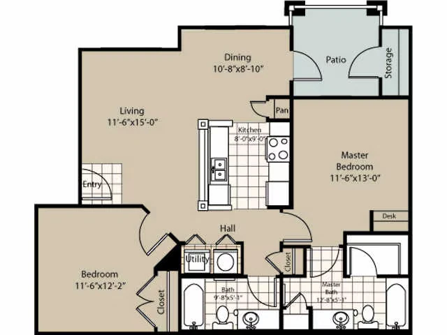 Unit 17104 17104 floor plan