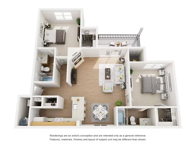 Unit 2072 2072 floor plan