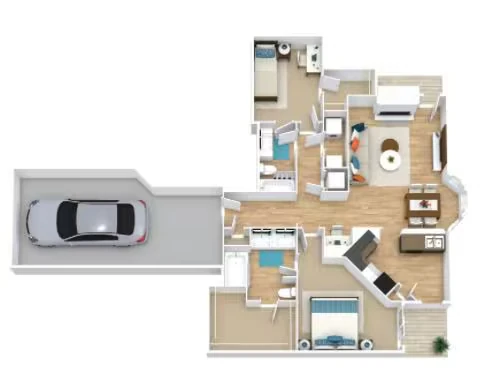 B4G 4107 floor plan